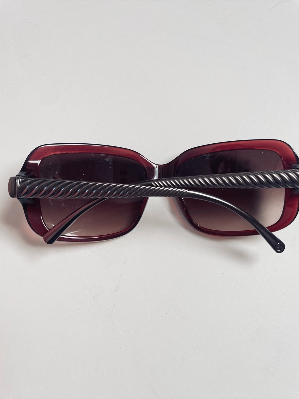 David Yurman Waverly Merlot/Taupe Sunglasses 57mm Cable Square DY034